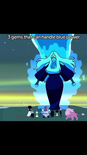 blue pearl always stayed close to her diamond while blue cried for like thousand