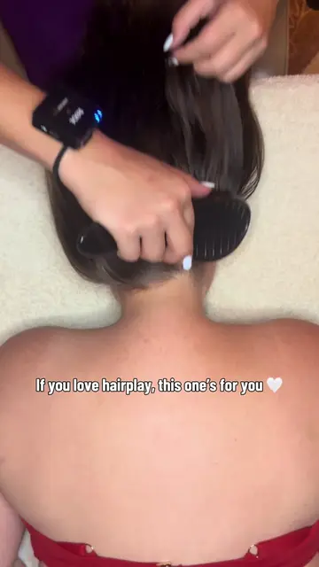 Hairplay and braiding | Brushing your hair | ASMR Medical Roleplay for deep rela