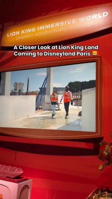 The King of the Jungle is going to Paris with Lion King Land 🦁 #lionkingland #a