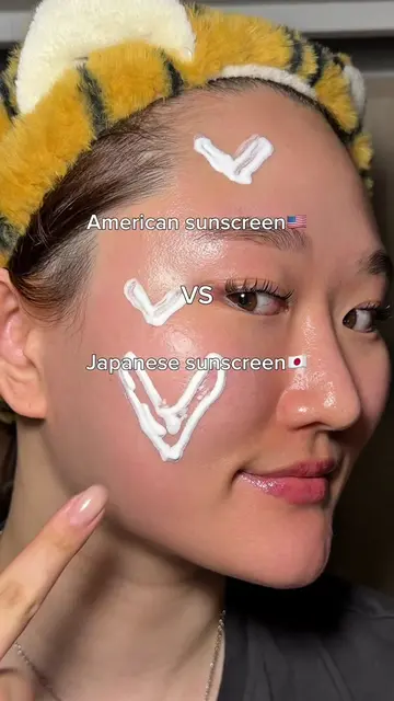 Which do you prefer Japanese🇯🇵 or American🇺🇸 sunscreen?☀️ #viral #fyp #sunsc