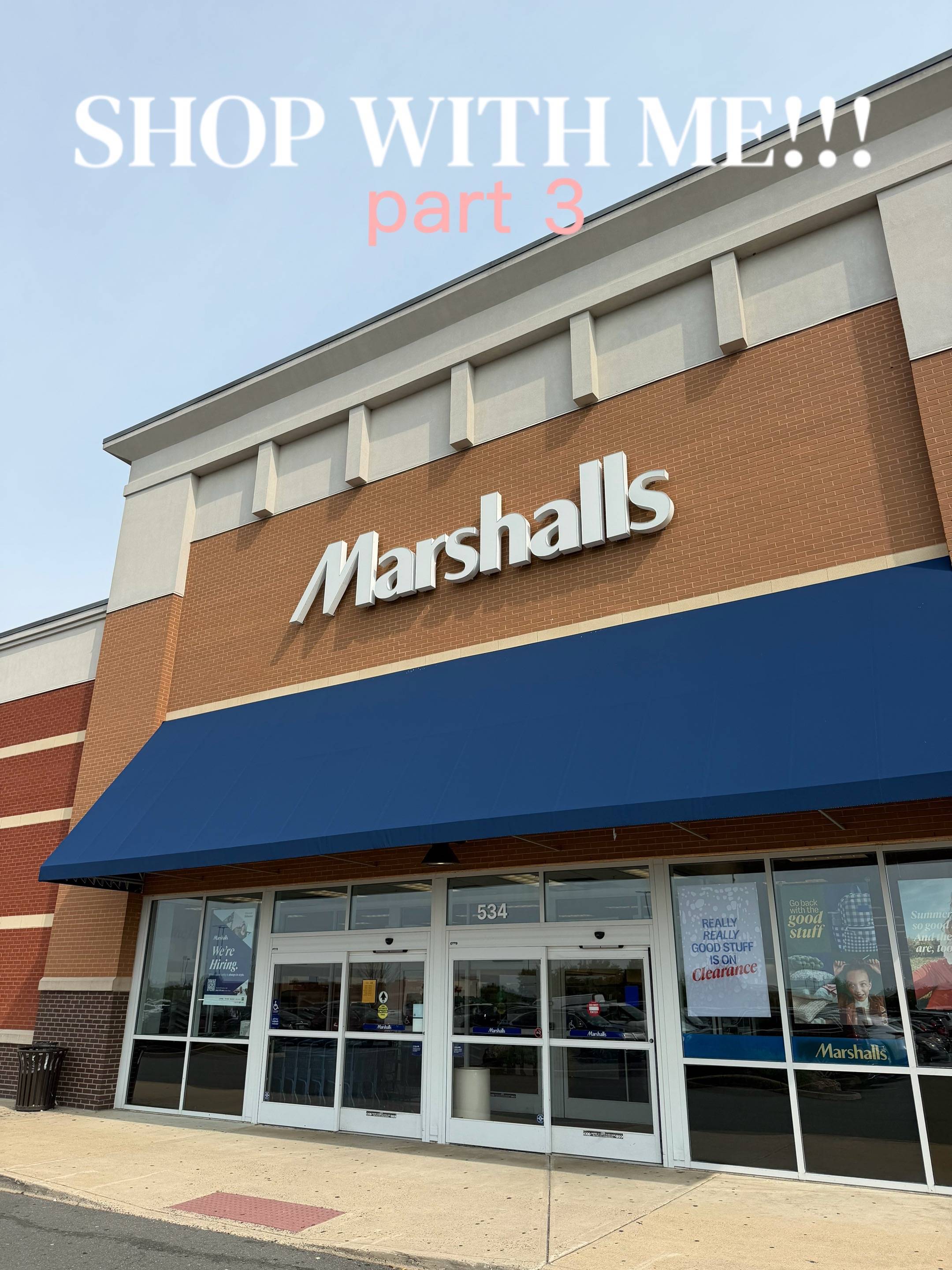 Part 3 | Shop w/ me!!!🤩🩷🥳👏🏼🛍️ #marshalls #homegoods #tjmaxx #marshallshaul