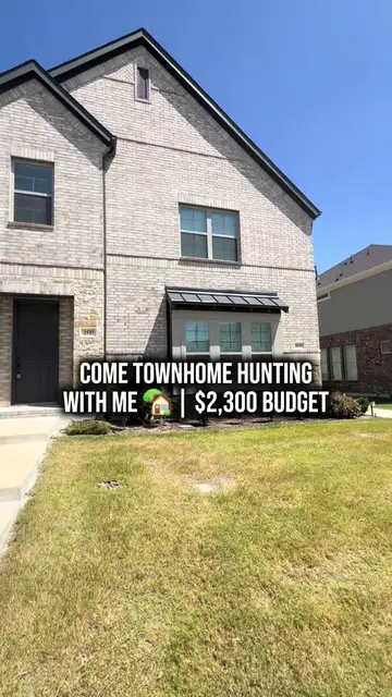 Let’s go Townhome hunting with a $2,300 budget 🏡 #dallasrealtor #movingtodallas