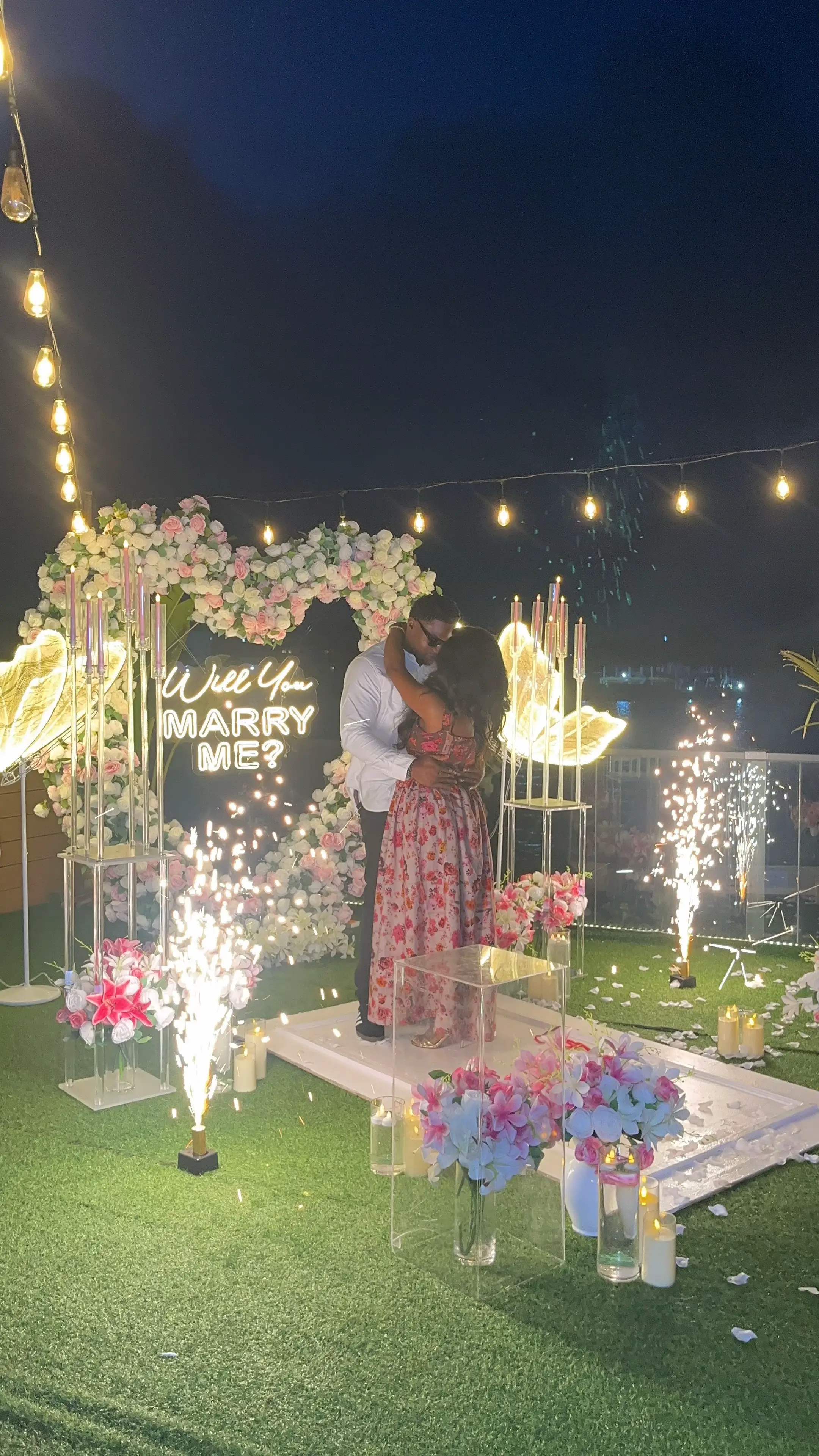 A fiancée 🥹🤍 💍  #proposal #engagement #fyp 