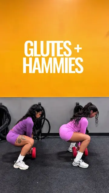 Glutes + hammies are about to be COOKED 😮‍💨🍑 3 rounds • 12 reps each Save it 