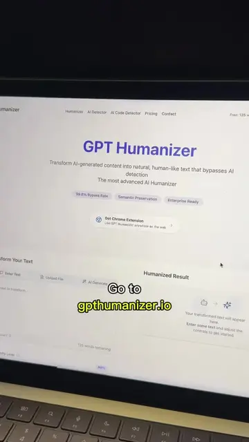 the before vs after actually got me 😭 put a ChatGPT-written essay through GPTHu