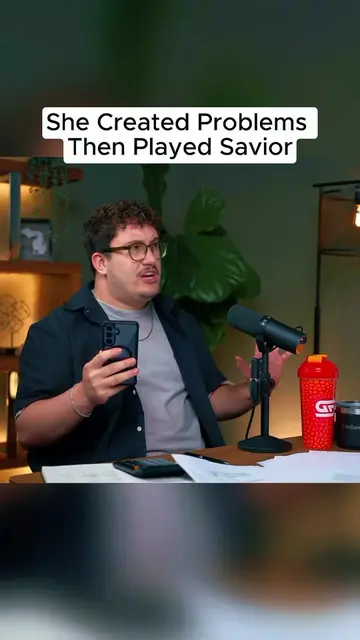 She created problems then played savior  @Caleb Hammer #financialfreedom #calebh