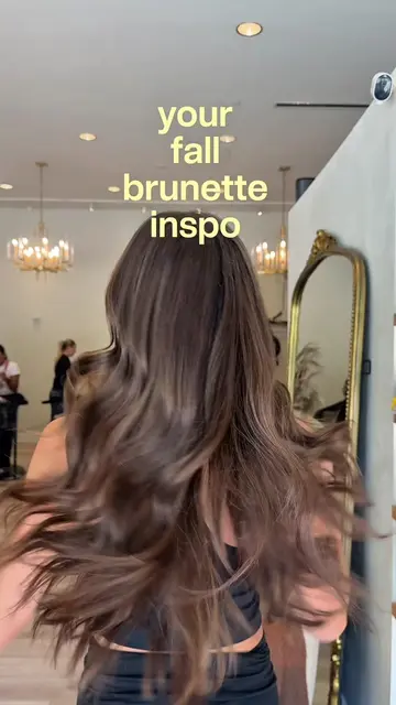 Fall brunette hair inspo 🙊🙊 #hairinspo #brunettehairinspo #brunettehaircolor #