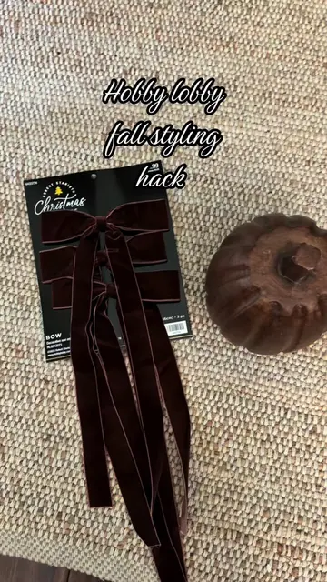 I was looking at these velvet bows this morning and realized they’re perfect for