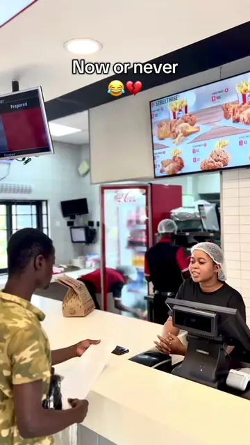 @THE_BOYS🤎🧸 and I went to @KFC Ghana Sunyani branch this afternoon and their c