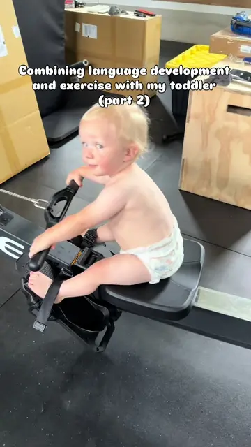 I’d be lying if I said he was the hardest athlete to coach 😂 The rower is trick