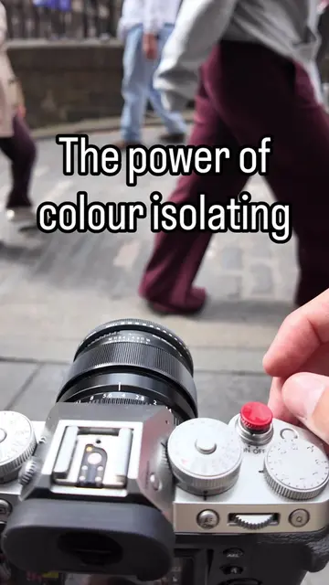 Colour isolating with a slow shutter… the perfect combo #explore #colourisolate 