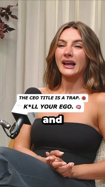 The "CEO" Title Is An Ego Trap... Stop chasing the CEO title to stroke your ego.