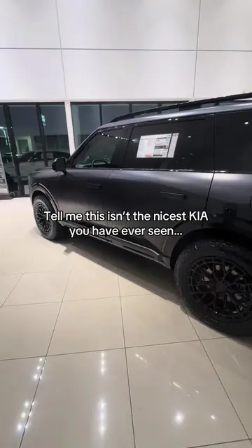 KIA is definitely stepping up their game!! Wow. So my wife wanted to see the Tel