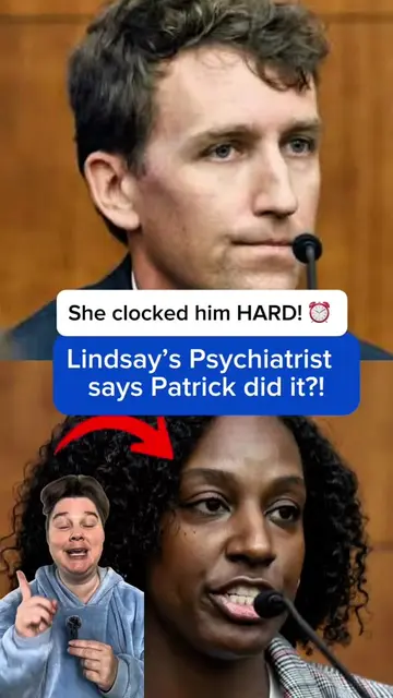💅 ⏰ she clocked him so hard lol. Lindsay Clancy psychiatrist said Patrick Clanc