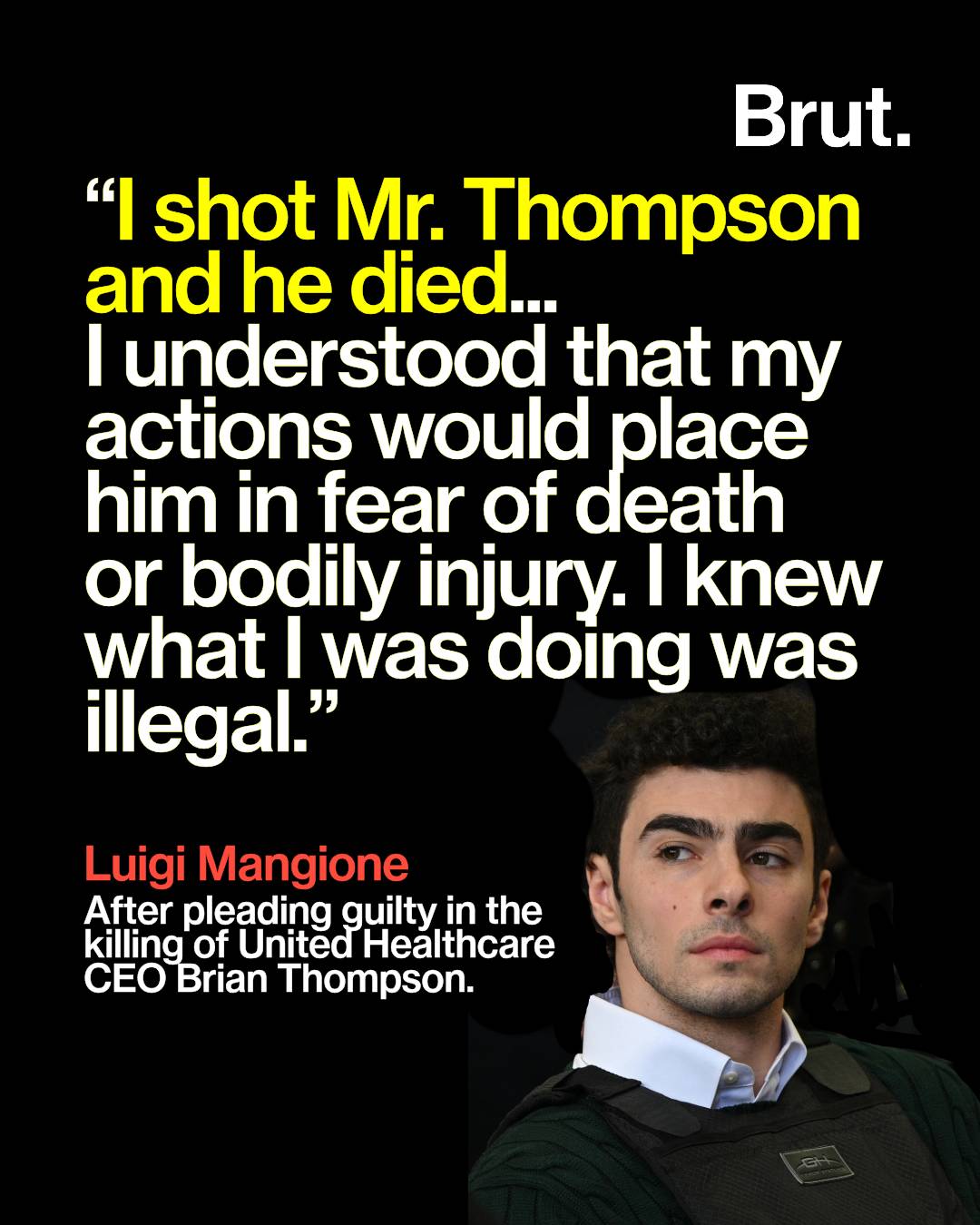 Luigi Mangione pleaded guilty to federal stalking charges in the killing of Unit