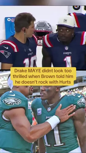 #ajbrown #drakemaye #nfl #patriots #jalenhurts 
