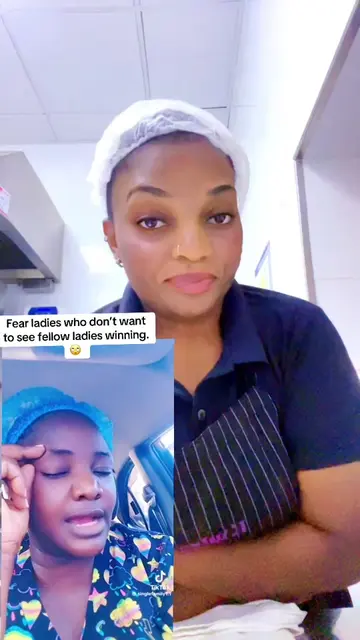 Fear ladies who don’t want to see fellow ladies winning. 🙄 Some people will cla