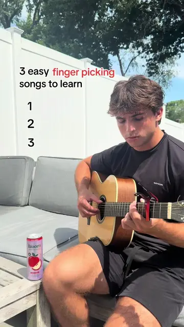 3 easy fingerpicking songs to learn #guitar #beginner #sayyouwontletgo #bloomcre