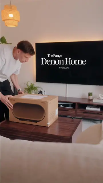 Testing out Denon’s stunning new Home range 🤍 The 600, 400, and a pair of 200s.