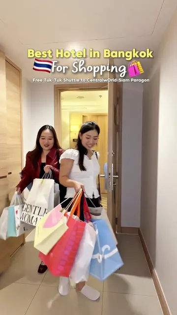 Hotel strategis buat yang mau shopping di Bangkok! 🛍️🇹🇭 ✨ Kenapa aku recommen