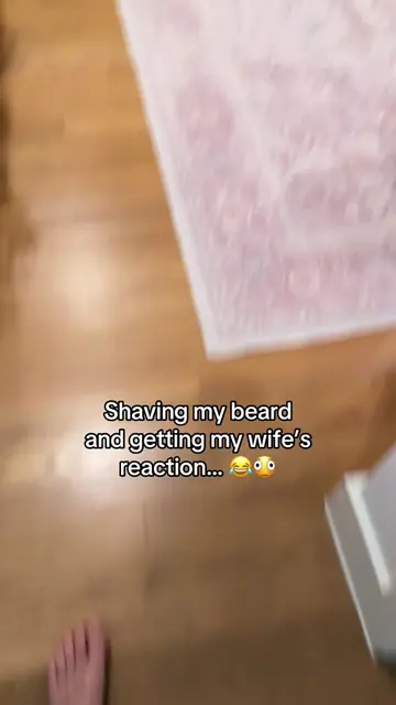 Ellie’s reaction! 😂🫪 backstory ::: I have been growing my hair out since the b