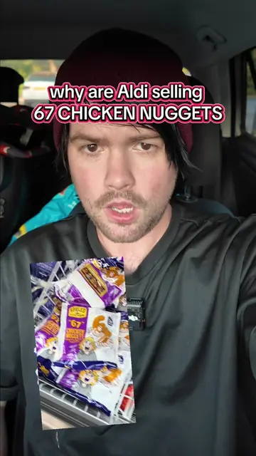 Can we find the new 67 CHICKEN NUGGETS in Aldi #67 #brainrot #aldi #new 