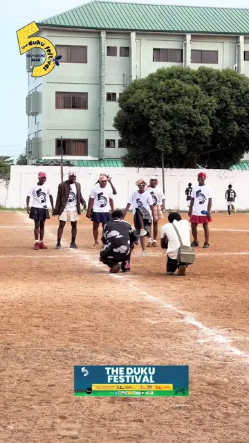 Funeral dancers grace the final ceremonial match between Osu vs La.. #fyp #dukuh