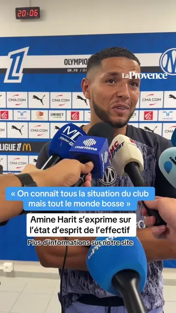 Amine Harit s’exprime après la défaite de l’OM face à l’Atlético de Madrid #om #