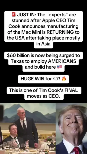 #usa#fyp#viral#elonmusk#trump 🚨 JUST IN: The "experts" are stunned after Apple 