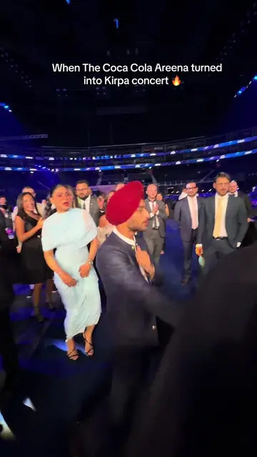 When The Coca-Cola Areena turned into Kirpa Concert 🔥