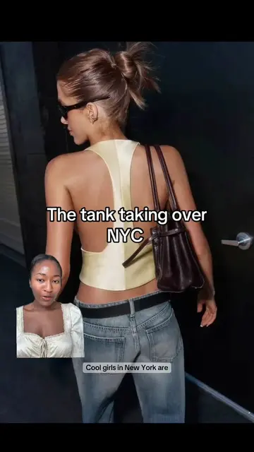 Comment TANK for my favorites🖤  Deep racerback tanks are having a moment and th