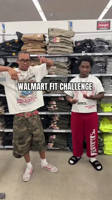who had the better fit ??? #3rdwrldron #fyp #fashion #walmart #challenge 