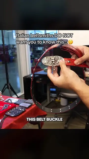 An Italian leather maker taught us this trick 👀 #hardjewelry #fyp 