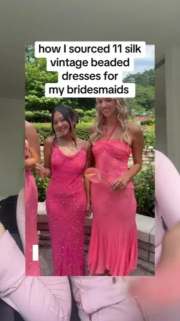 would you do this for your bridesmaids? #bridesmaids #bridesmaiddresses #wedding