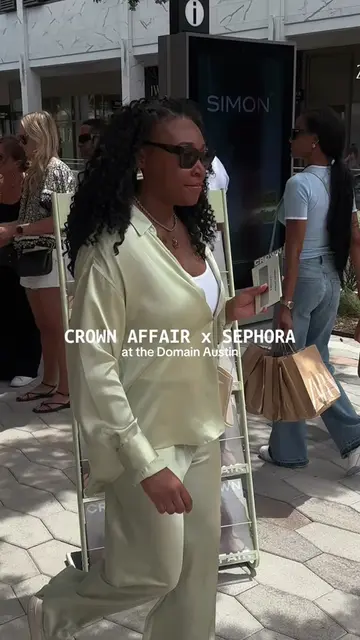 AUSTIN!! matcha & hair care goodies with @Crown Affair @sephora at @thedomainaus