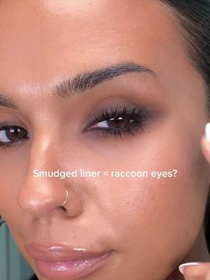 If your smudged liner always turns into raccoon eyes, try this. For an everyday 