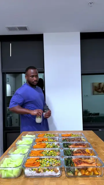 Meal prep for the week (breakfast + lunch + dinner) 🍠🥩 ✅ Details of the prep b