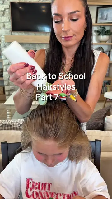Back to school hairstyles that actually take 5 minutes- part 7 📚✏️ This one is 