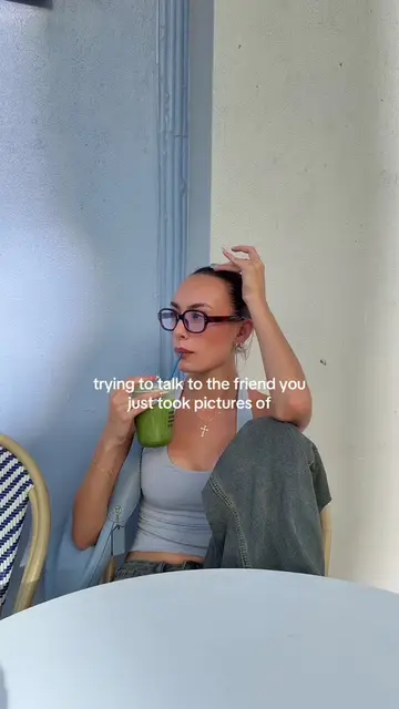 while shes just planning her next post …  #besties #pov #fyp 