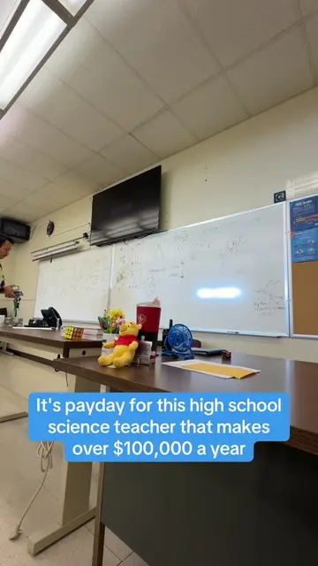 It’s PayDay for this High School Science Teacher that makes over $100k every ear