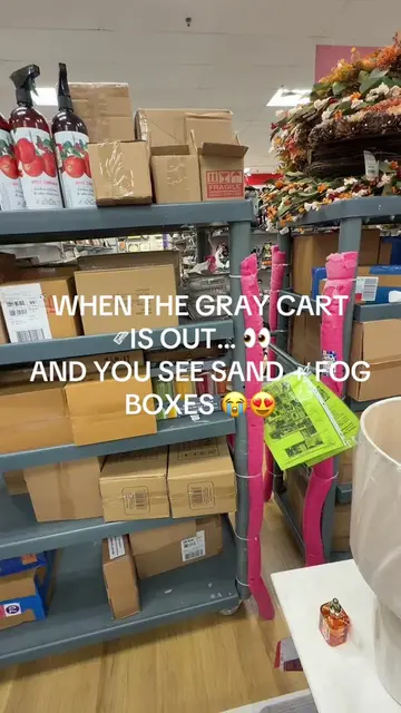 Who else gets excited when  they see the gray cart out and  spot those Sand + Fo
