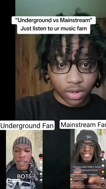 "Underground vs Mainstream" #fyp #yap #rant  #Underground #music 