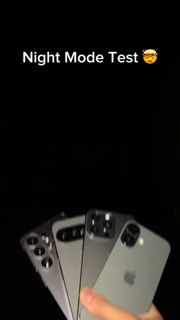 Wait till the end 😳 Night Mode Test on Flagship Phones 🤯 #iphone #samsung #fyp