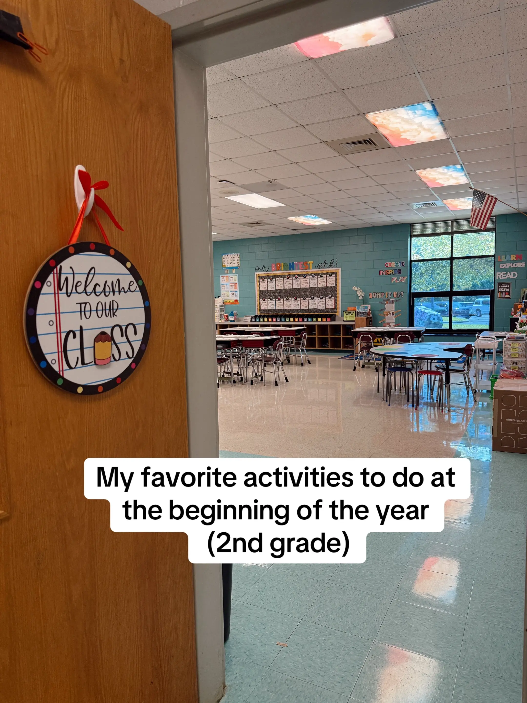 Thank you @Neely 🍎💖✏️ for the worry stone idea!! #firstdayofschool #2ndgradete