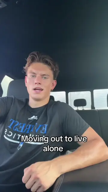 Life starts to get real living alone 