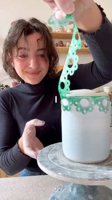 all the ceramic to go cups I’ve been seeing have been so cute so I decided to ma