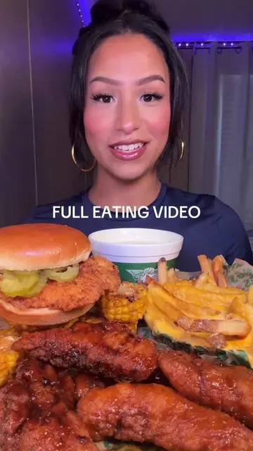 Wingstop FULL EATING VIDEO✨ @Wingstop #mukbang #mukbangasmr #mukbangvideo #eatin