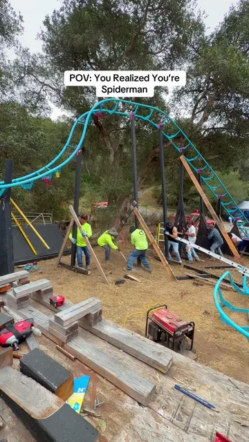 My spidey senses were not tingling 🥲😂 #rollercoaster #fyp