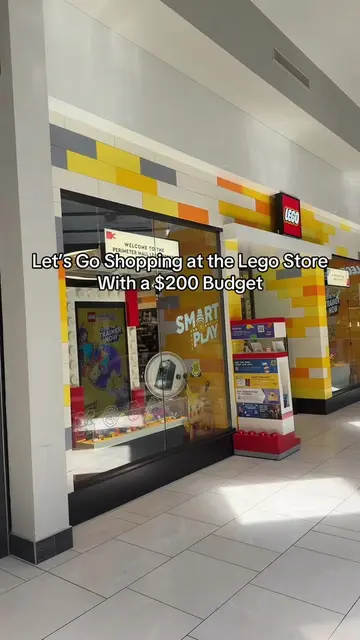 Shopping at the Lego store with a $200 budget for the Lego Milky Way art set 🤩�