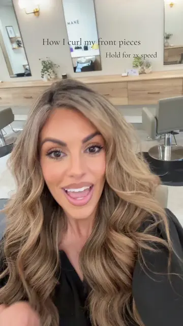 front pieces should NOT be curled the same way as the rest of your hair 👏🏼 Thi